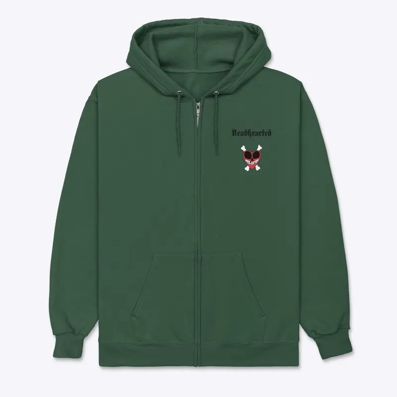 DeadHearted apparel green unisex hoodie 